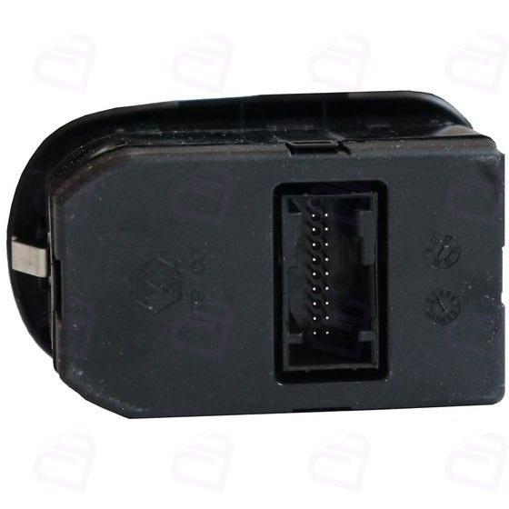 کلید شیشه بالابر پژو 206 تیپ 5 جلو تنظیم آینه بغل دو سوکت ایمن تک