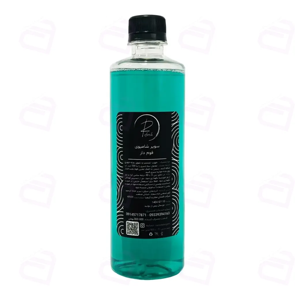 شامپو 500 میل فوم دار رفرش