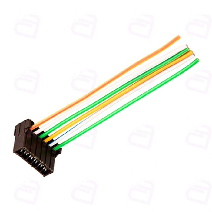 سوکت 6 خانه چراغ خطر پژو 405 کد120 (پژو 405 XU7)