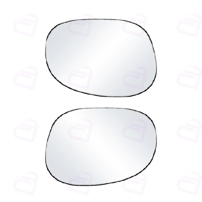 شیشه آینه بغل پژو 206 کد5205 (پژو TU5 SD, چپ)