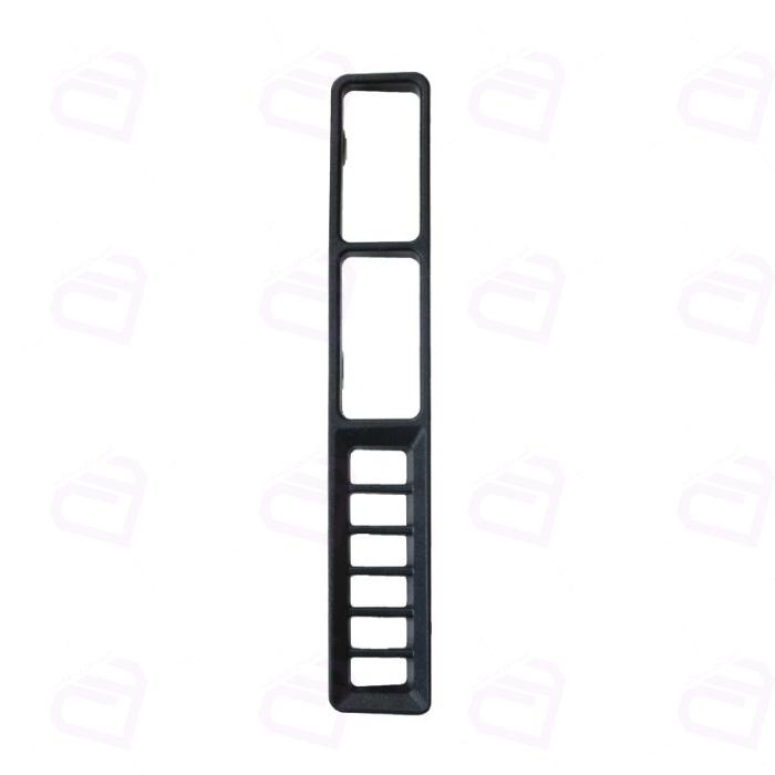 قاب کلید شیشه بالابر پژو 405 چپ آذین پارت (پژو پارس ELX, مشکی)