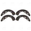 لنت ترمز پراید عقب آفورتیس 1S8204