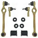 مجموعه کامل جلوبندی پراید بوش لاستیکی آذر نهاد سامان