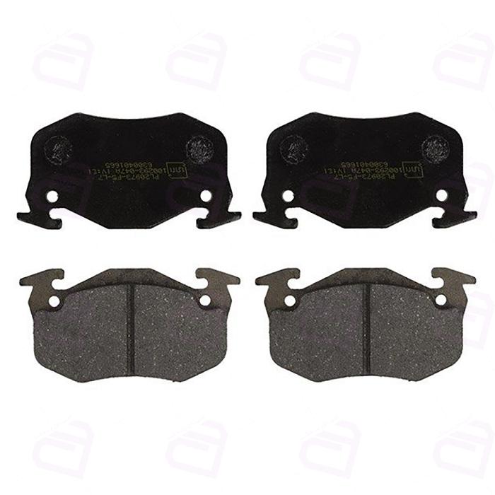 لنت ترمز پژو 206 تیپ 5 عقب آبی پارس لنت 20973