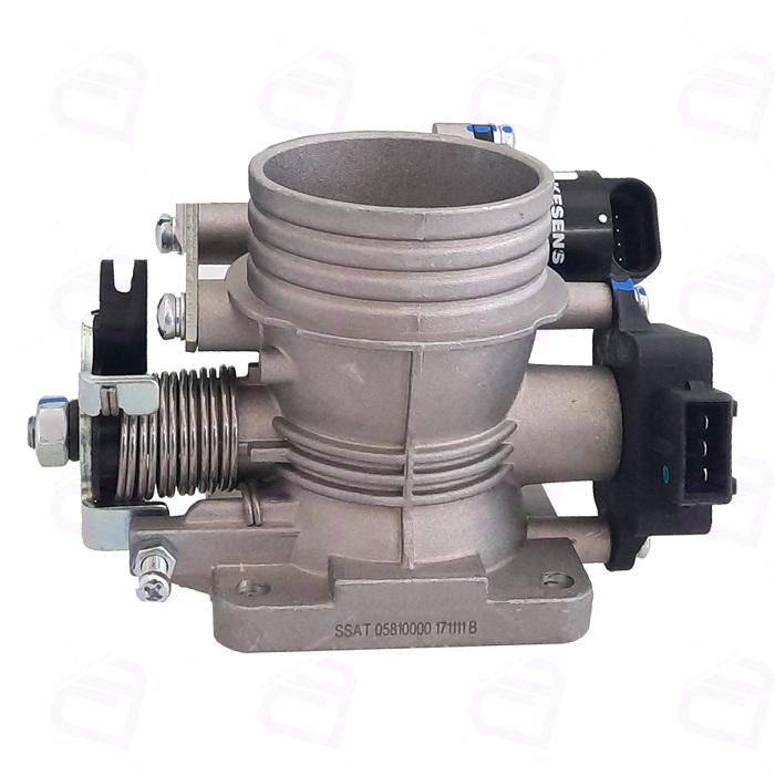 دریچه گاز کامل پراید 131 زیمنس دستی عظام 3174054 (تیبا 1 M15)