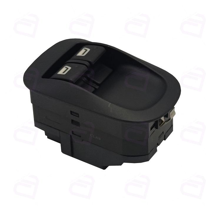 کلید شیشه بالابر پژو 206 تیپ 2 جلو کلاو CL186 (پژو TU3 SD)