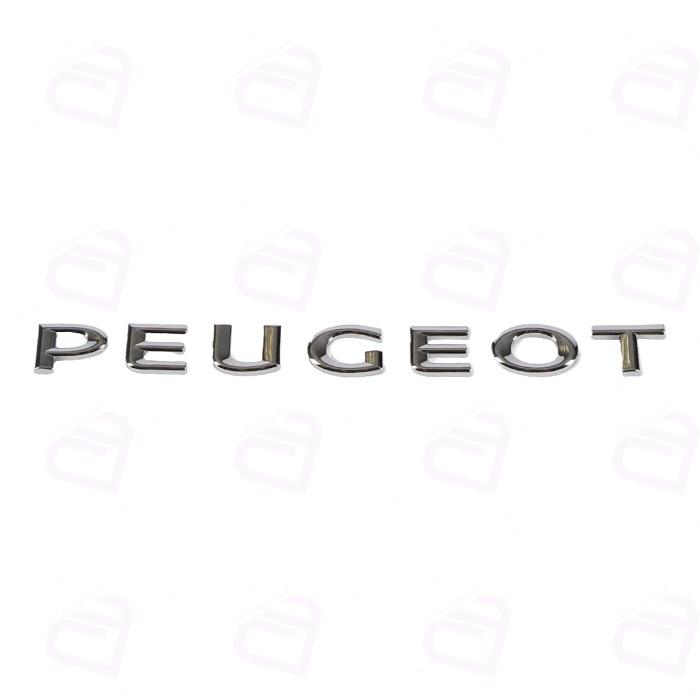 آرم نوشته PEUGEOT ناپیوسته استیل کد8392