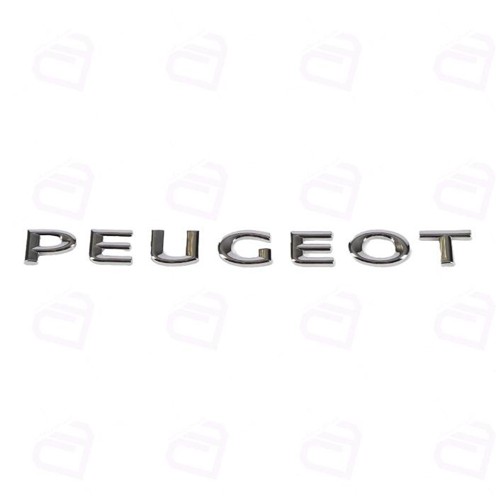 آرم نوشته PEUGEOT ناپیوسته استیل کد8392