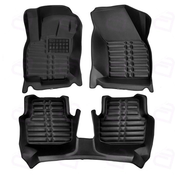 کفی پنج بعدی فولکس واگن تیگوان 2018 چرم مصنوعی ای ام