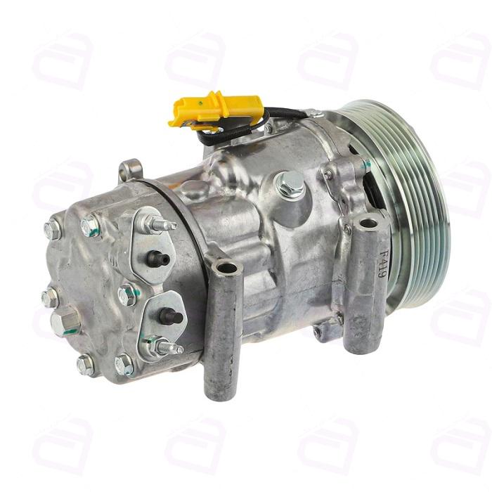 کمپرسور کولر پژو 206 تیپ 2 کد0892 (پژو TU3 SD)