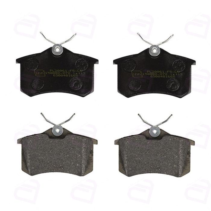 لنت ترمز برلیانس H330 عقب آبی پارس لنت 20961