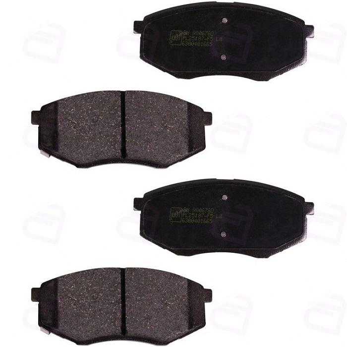 لنت ترمز کیا سراتو 2009 - 2006 جلو پارس لنت 23966