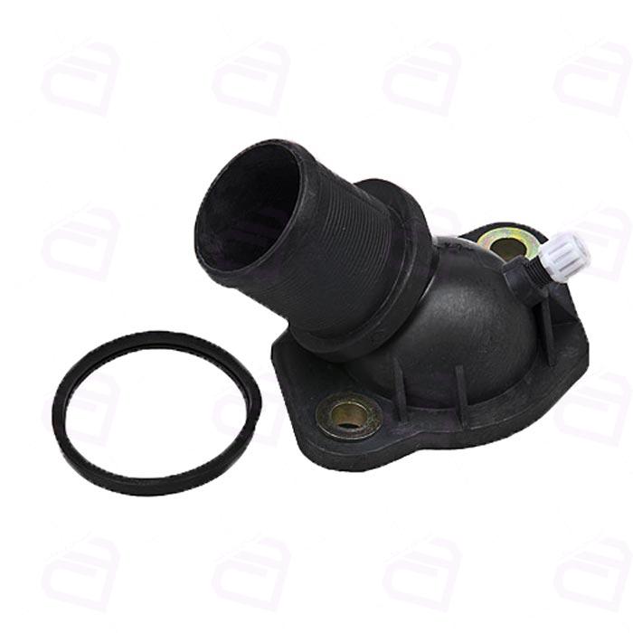 درب ترموستات پژو 405 - PPS با اورینگ و پیچ هواگیری بابا پارت