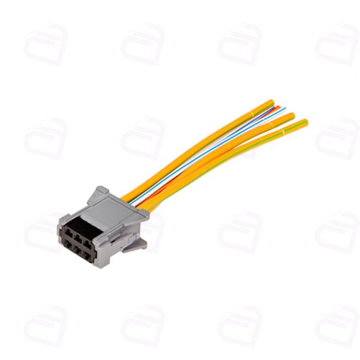 سوکت مقاومت فن بخاری پژو 206 کد248 (تارا TU5P)