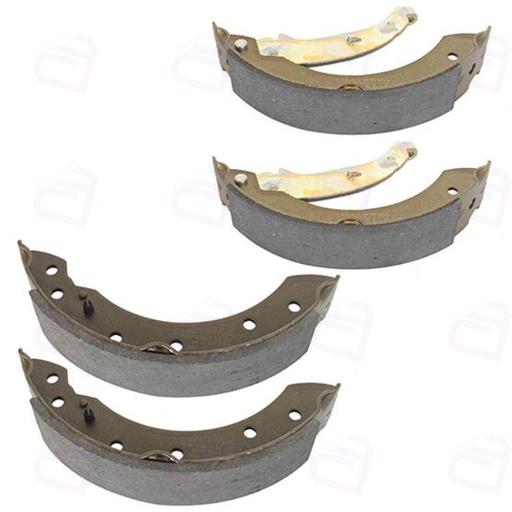 لنت ترمز پژو 206 تیپ 3 عقب آبی پارس لنت 71053