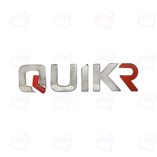 آرم نوشته QUIK R آرم سازان