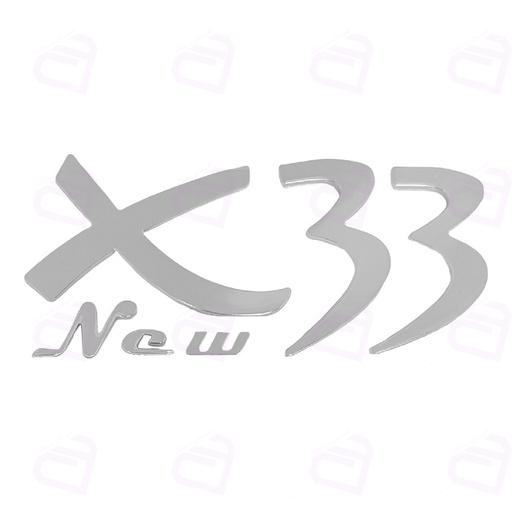 آرم نوشته X33 NEW ناپیوسته شرکتی T11-2803712PF