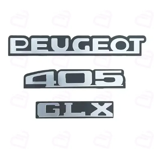 آرم درب صندوق پژو 405 آینه ای آرم سازان